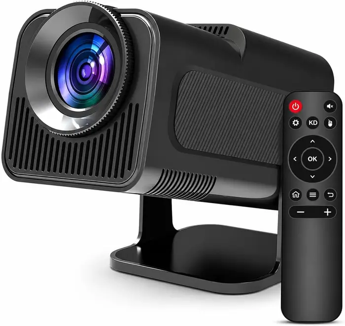 Mini Projetor HY320 Portátil 4K Full HD Wi-Fi 6 Bluetooth 5.0 Android 11