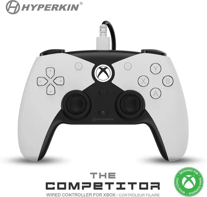 Hyperkin Competitor Wired Controller - Controle com Fio para Xbox Series X|S, Xbox One, Windows 10|11