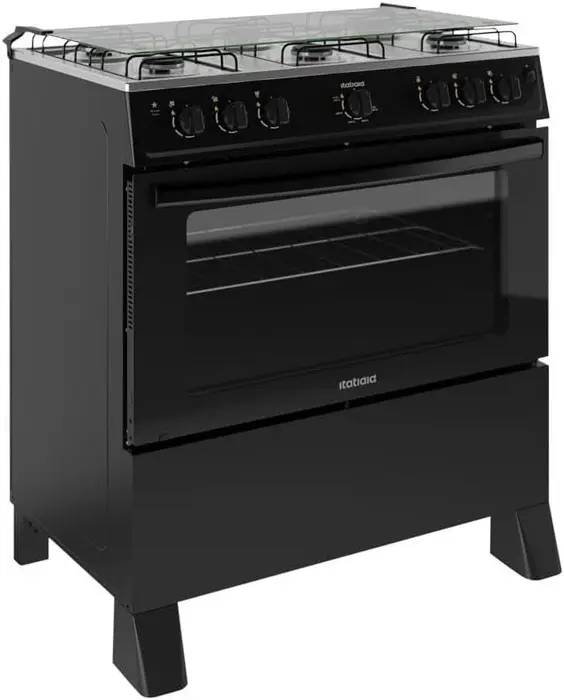 Fogão Star New 6 Bocas com Acendimento Automático e Forno 82L Inox