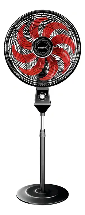 Ventilador de Coluna Polishop FW010650 180W 8 Pás Bivolt 110V/220V