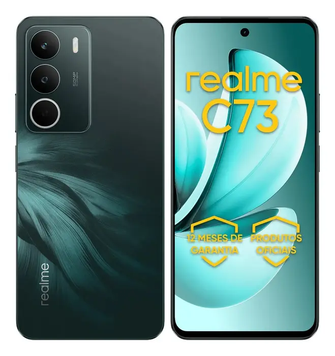 Smartphone Realme C73 256GB 8GB RAM Dual SIM 120Hz Verde