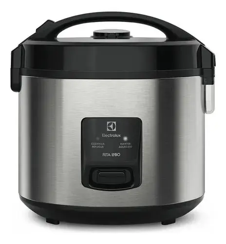 Panela de Arroz Elétrica Electrolux 3,5L Inox Efficient 2 em 1 ERC20 - 110/220V