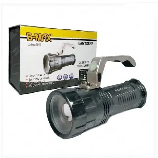 Lanterna LED BMAX K2 1200 Lumens Recarregável à Prova Deapos;Água