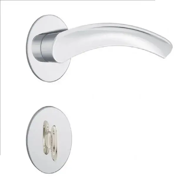 Fechadura STAM 1620/13 Roseta Redonda Inox para Banheiro