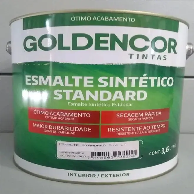 Tinta Esmalte Sintético 3,6L Vermelho Goya - Goldencor