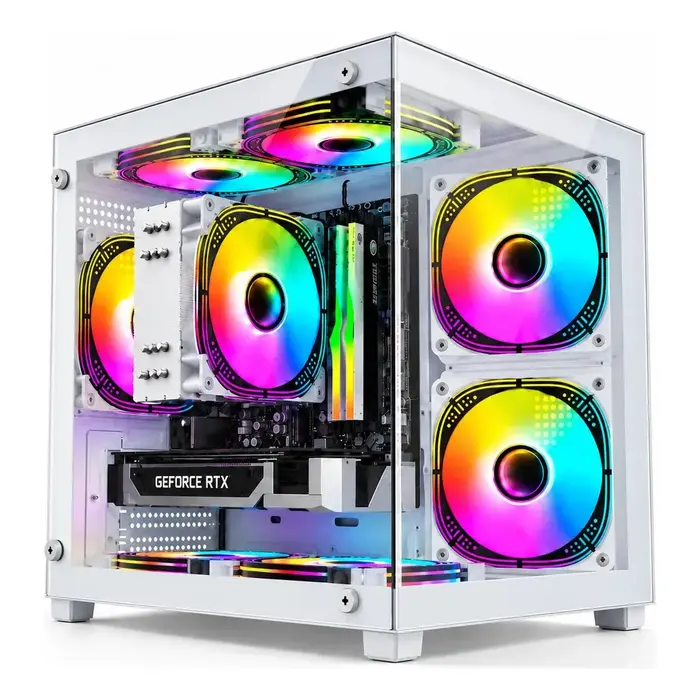 Pc Gamer Amd Ryzen 5 5500 Rtx 3050 6gb 16gb Ddr4 Ssd 512gb - Modelo 4