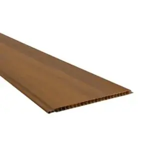 Forro PVC Imbuia Normatizado 8mm 20x300cm Pacote com 3m² Bariri