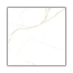 Piso Delux Marmo Retificado Brilhante Branco 75x75 2,84m2