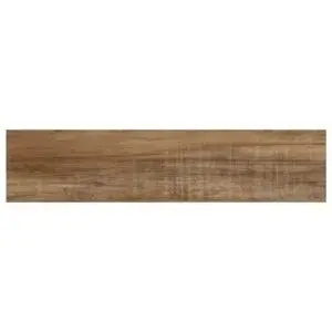 Piso Kiri Retificado Acetinado Marrom 25x110cm 1,92m2