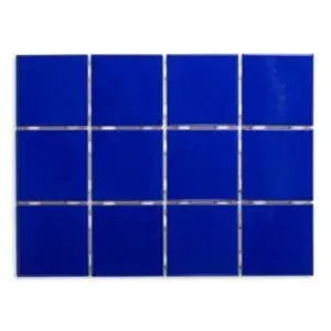 Revestimento Royal Bold Brilhante Azul 10x10cm 1,95m2