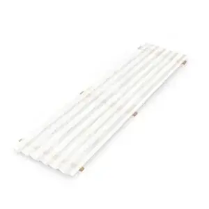Telha Fibra de Vidro Incolor 0,6mm 2,44x1,1m Lux Telhas