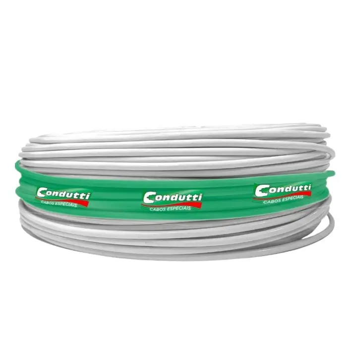 Cabo Coaxial RG6 90% 100 Metros Condutti
