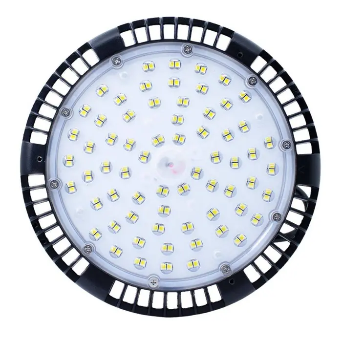 Luminária LED de Embutir High Bay Preta Bivolt Kian
