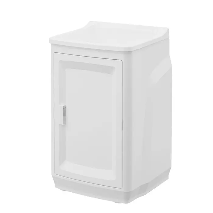 Kit Gabinete Lavanderia com Tanque GTQO Branco 71cm Astra