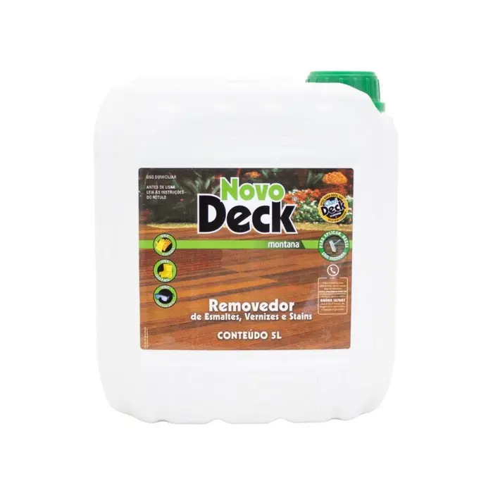 Removedor para Verniz e Stain Novodeck Incolor 5L Montana