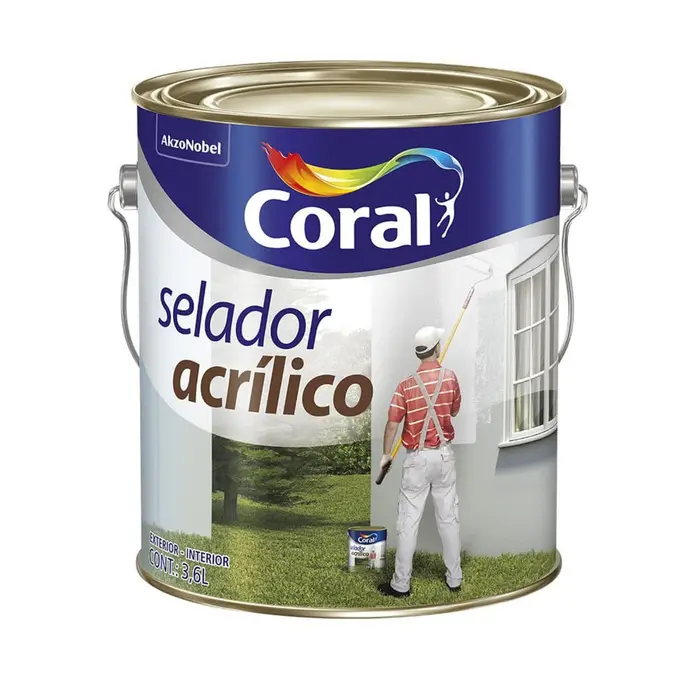 Selador Acrílico Branco 3,6L Coral
