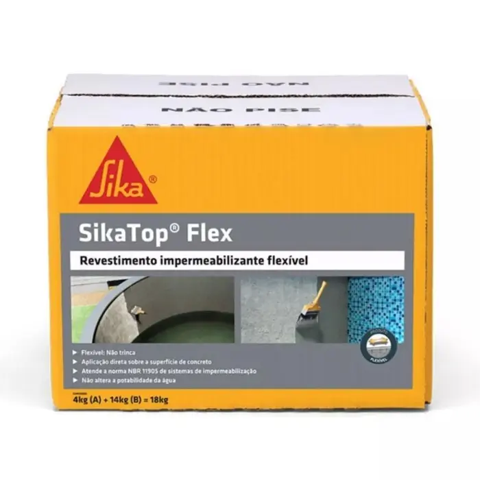 Impermeabilizante SikaTop Flex Revestimento 18kg Sika