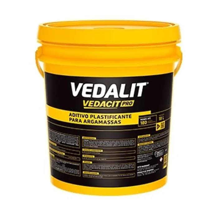Plastificante para Argamassa Vedalit Vedacit Pro