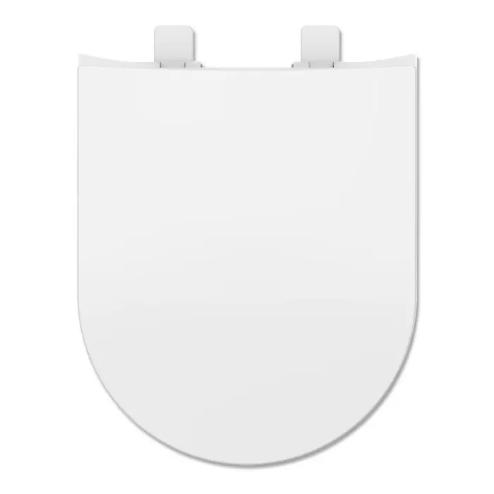Assento Sanitário Vesúvio Polipropileno Quadrado Branco