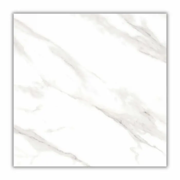 Porcelanato Marble White Retificado Polido Branco 60x60cm 2,16m2