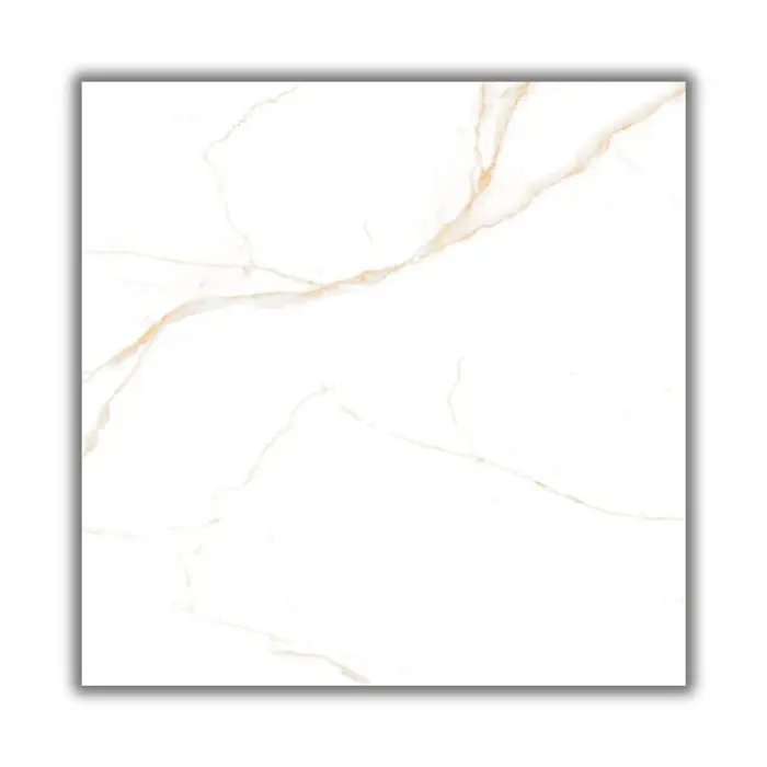 Piso Delux Marmo Retificado Brilhante Branco 75×75 2,84m2