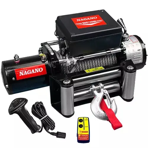 Guincho Elétrico 12V 12000LBS 5440 Kg – NGE12000