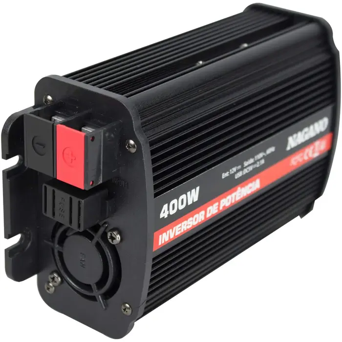 Inversor de Potência 400w 60hz USB 5v 2.1a Onda Modificada – DC24B – 220v