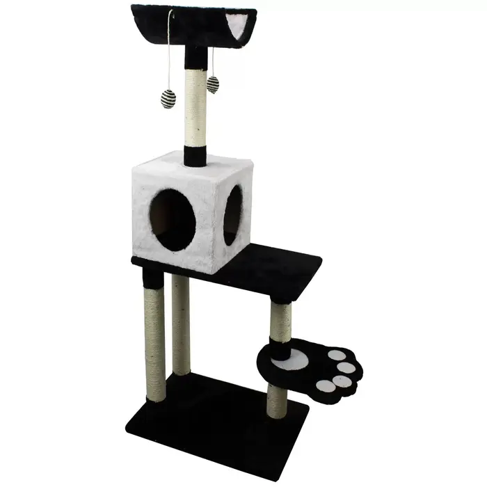 Arranhador de Luxo com 3 Andares para Gatos