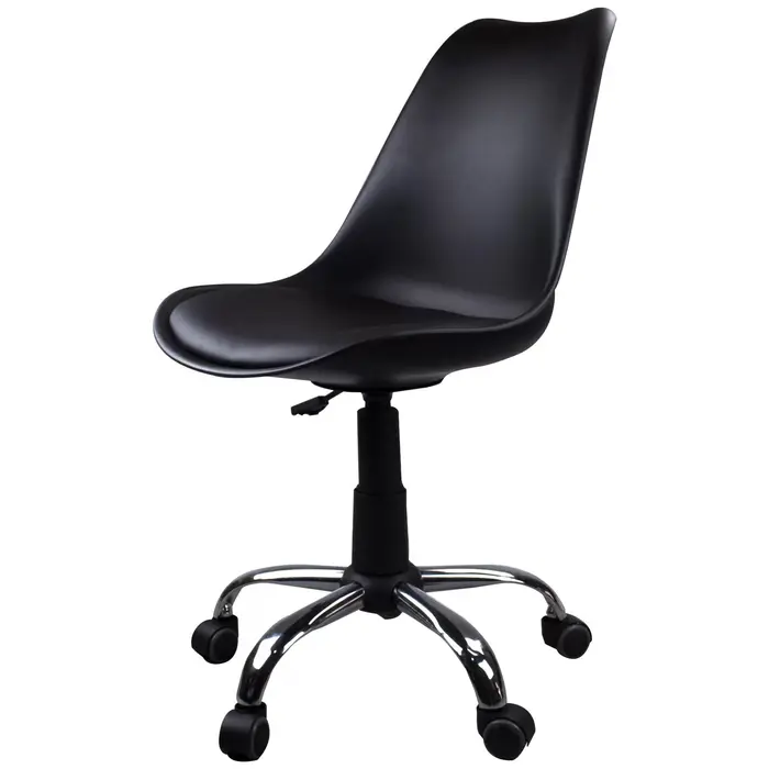 Cadeira Giratória Eames DKR Office – Preto – TCE15