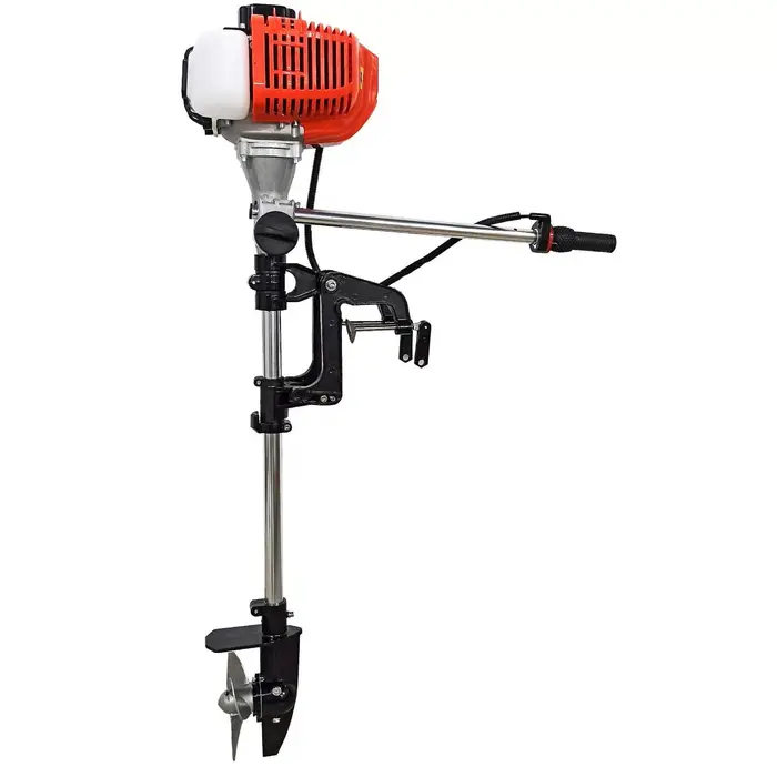Motor De Popa 65cc Gasolina 2 Tempos Potência 2HP Super Forte
