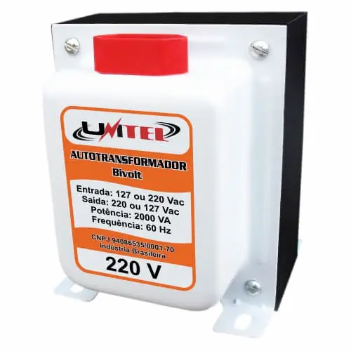 Autotransformador Bivolt 2000va Serie Ouro 127v/220v