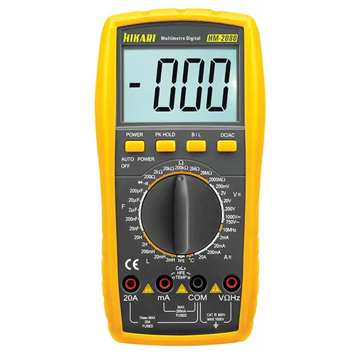 Multímetro Digital Profissional HM-2080