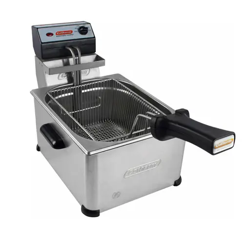 Fritadeira Profissional Elétrica, Aço Inox – 5 Litros