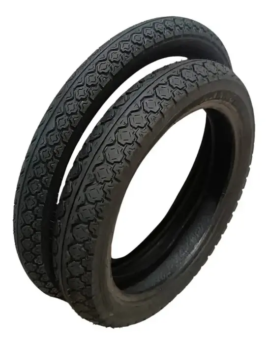Par Pneus Biz 100 Biz 125 Pop 100 110 60/100-17 + 80/100-14