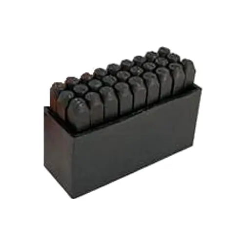Alfabeto de aço para gravação 10mm