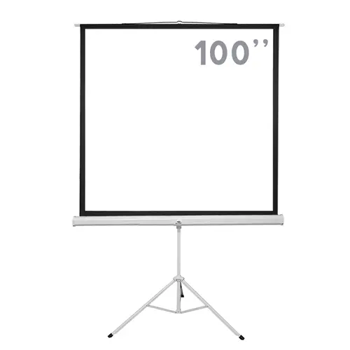 Tela de Projeção com Tripe 180X180 cm – TTQS-100