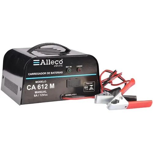 Carregador de Bateria, 6A, 12V, Bivolt, – CA612M