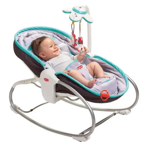 Rocker Napper 3 em 1 Posição Sentada Cadeirinha Estável e Caminhada