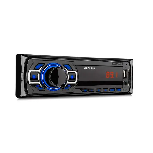 Som Automotivo New One 4 Canais de Áudio MP3 Player 4x25w
