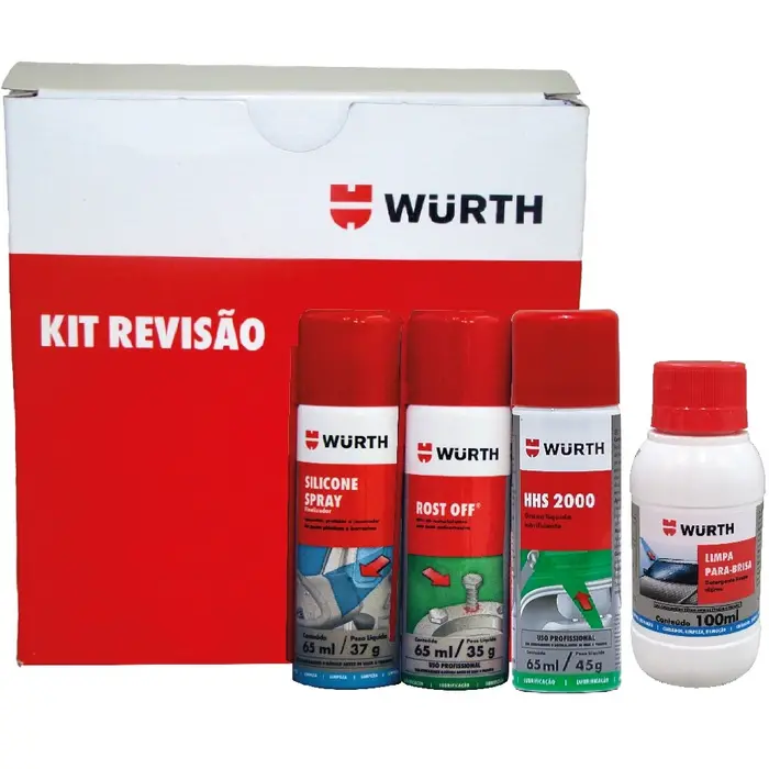 Kit Revisão com 4 Unidades WURTH-38908165