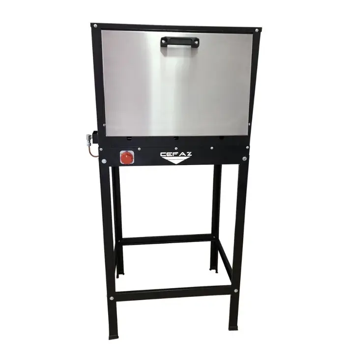 Forno Industrial FRG-07 Médio a Gás GLP 80L com Cavalete CEFAZ-FRG-07