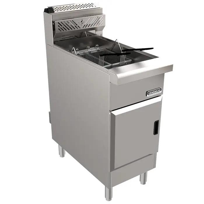 Fritador Óleo Industrial a Gás 20L VENANCIO-RFB50