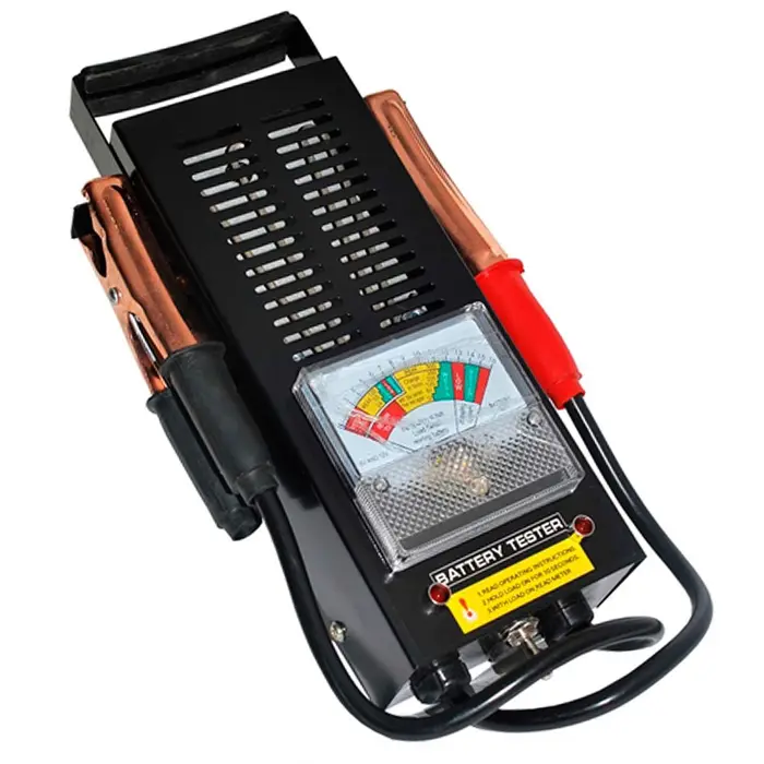 Teste de Bateria Analógico 125A 16V DM FERRAMENTAS-DM-090