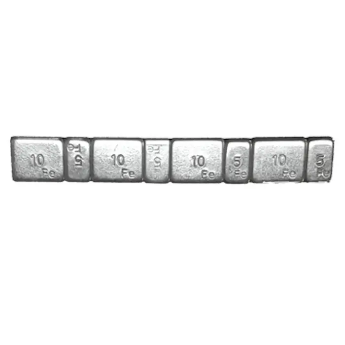Contrapeso Adesivo de Aço 66ZN 5g/10g Baixo 60g com 50 Unidades JEDAL-366160Z