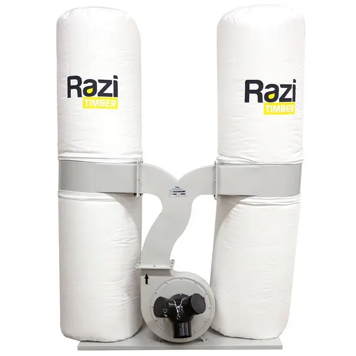 Coletor de Pó 3CV 307L com 2 Reservatórios 220V – Trifásico RAZI-18353