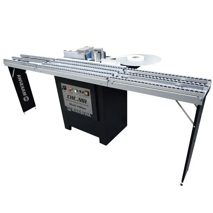 Coladeira de Borda Mono CBC-MR 80mm 2500 x 400 mm 1500W 220V com Mesa Roletada MAKSIWA-1031541