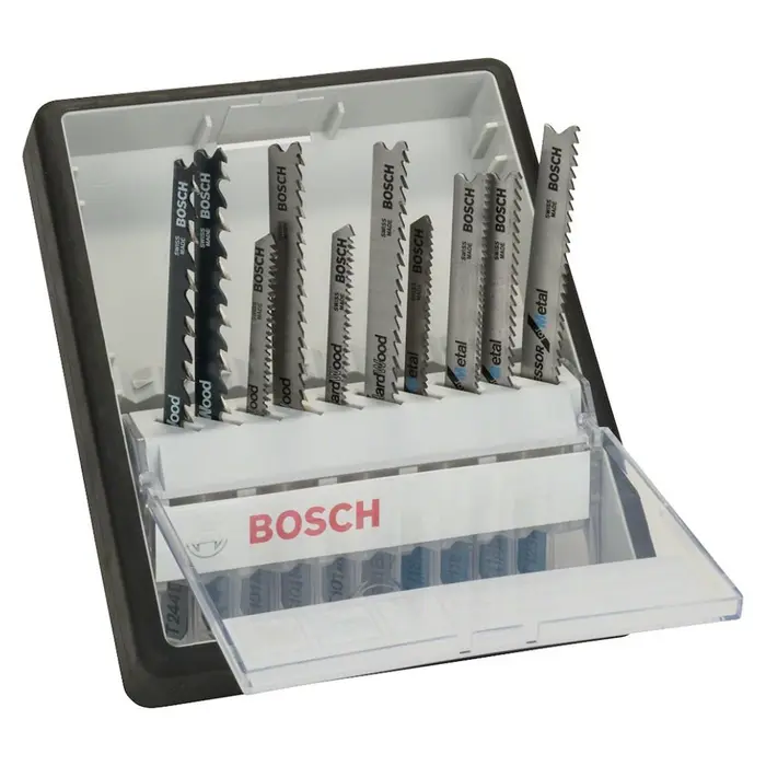 Jogo de Lâminas de Serra Tico Tico Wood e Metal 10 Unidades BOSCH-2607010542-000