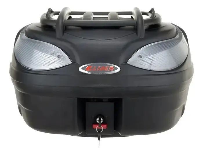 Bauleto 48 Litros Com Grade Externa - Glider Reforçado Cor Cinza-escuro