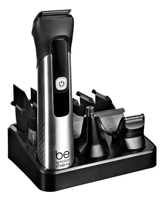 Aparador De Pelos Maxgroom Be Emotion Men - Polishop Cor Prateado